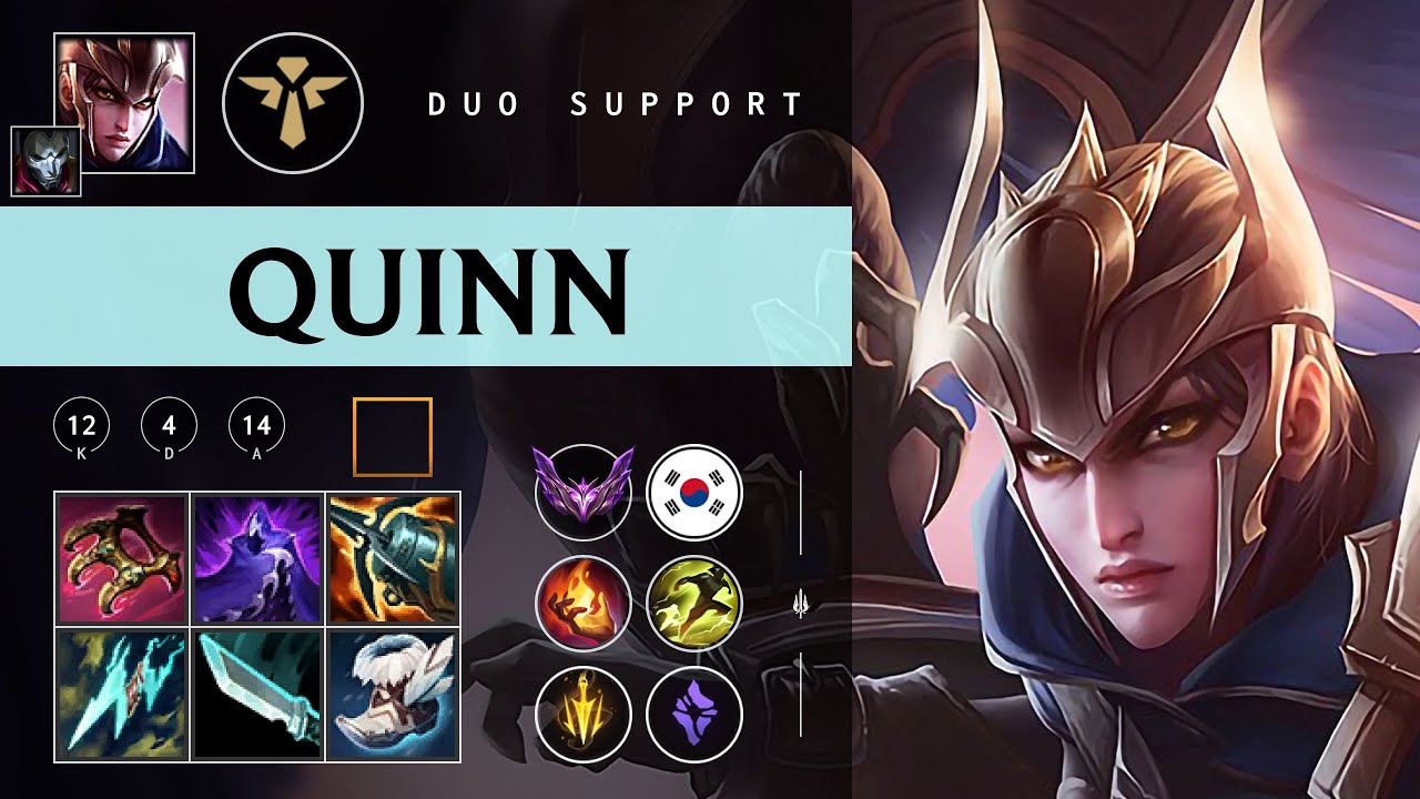 Quinn Support vs Thresh - KR Master Patch 26.02