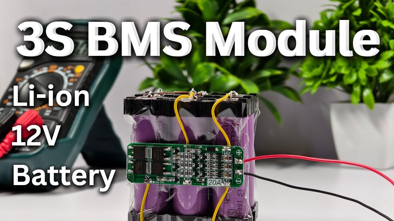 3S BMS 12V | 3S BMS Connection in Hindi | Battery Management System for Lithium-ion Batteries