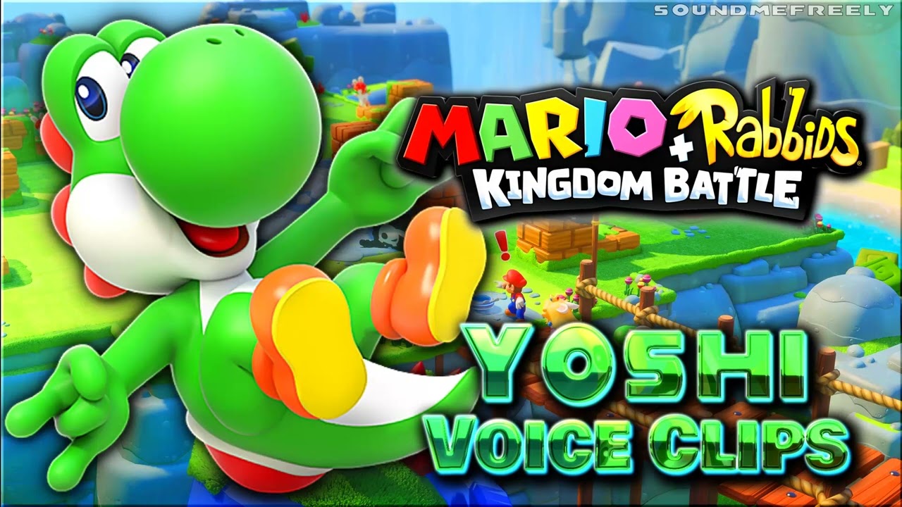 All Yoshi Voice Clips &bull; Mario + Rabbids Kingdom Battle &bull; All Voice Lines &bull; Switch 2017