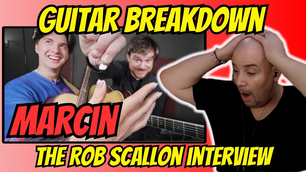 How Marcin SHREDS The Guitar.. The Rob Scallon Interview REACTION!!