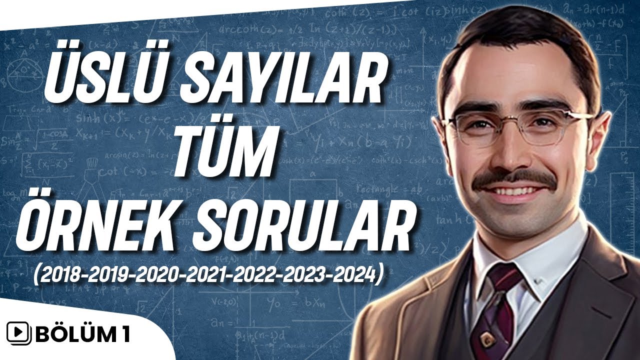 LGS Üslü Sayılar Tüm Örnek Sorular | 1. Bölüm