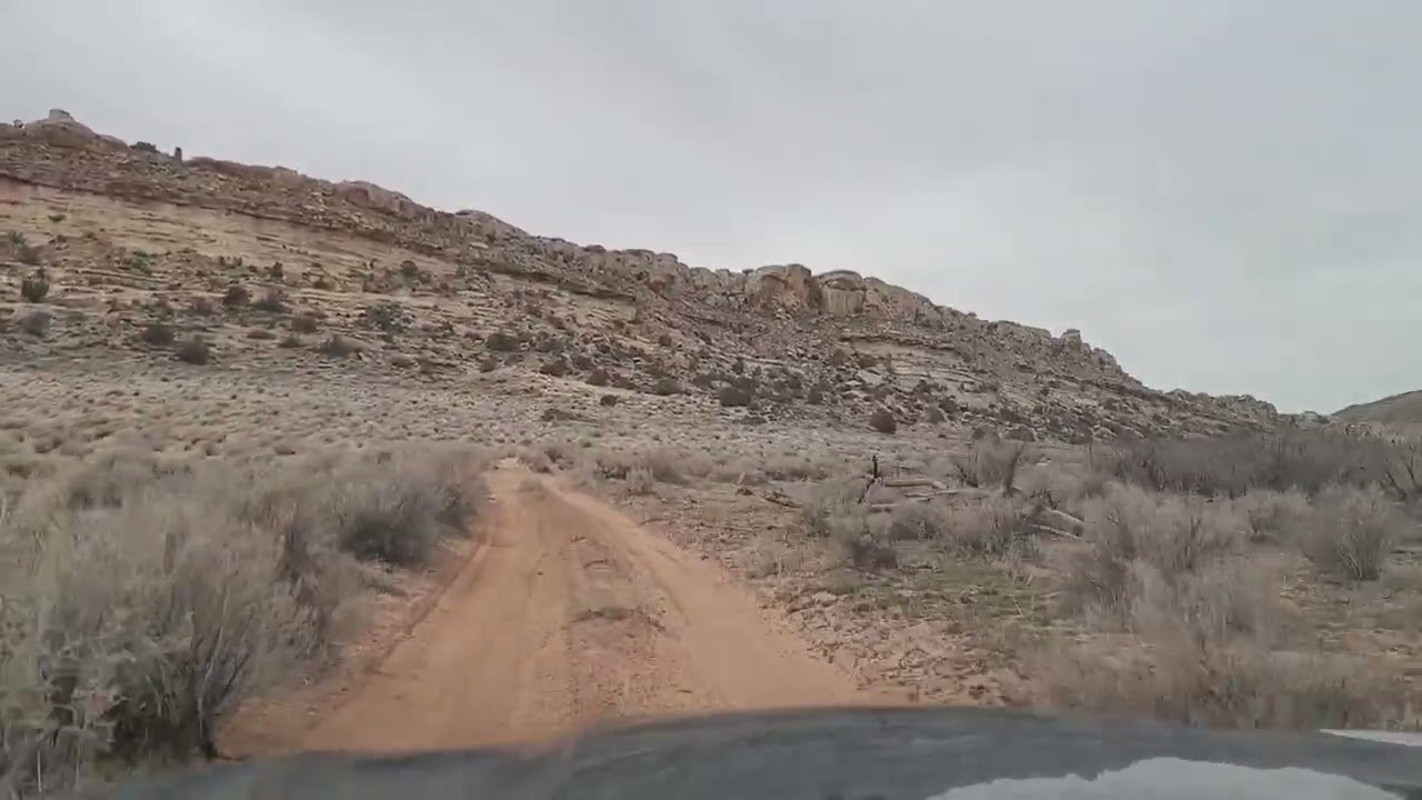 Drive w me through the Salt Valley BLM desert 
