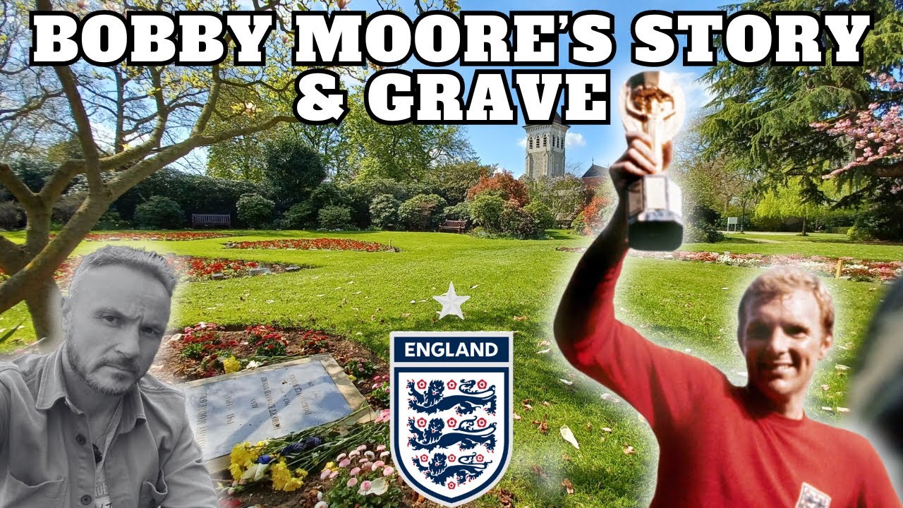 Bobby Moore's Grave - England World cup captain 1966 - Famous Graves.