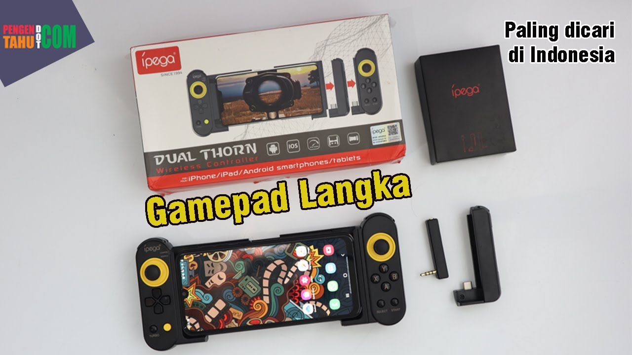 [Unboxing & Tes] - Gamepad IPEGA PG-9167 (DUAL THORN)