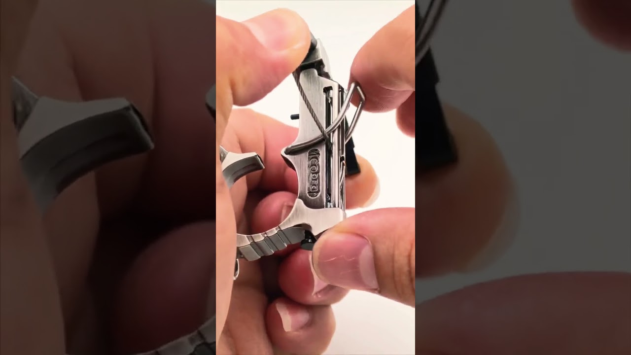 Mini crossbow ,cobra style #minicrossbow #edc #diy #minibow #miniature #smallgun #fyp