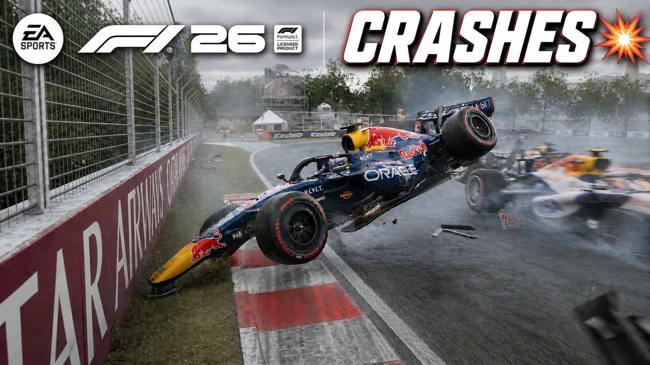 F1 2026 REALISTIC CRASH COMPILATION 💥8
