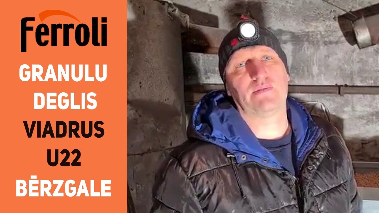 Обучающее видео по установке и настройке Гранульной / Пеллетной горелки Ferroli SUN P7N/Bērzgale/464