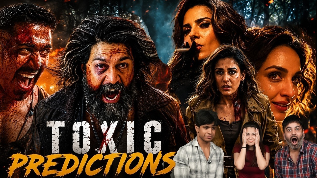 Toxic English Trailer REACTION & PREDICTIONS - PART 2 | Yash | Geetu Mohandas | KVN Productions