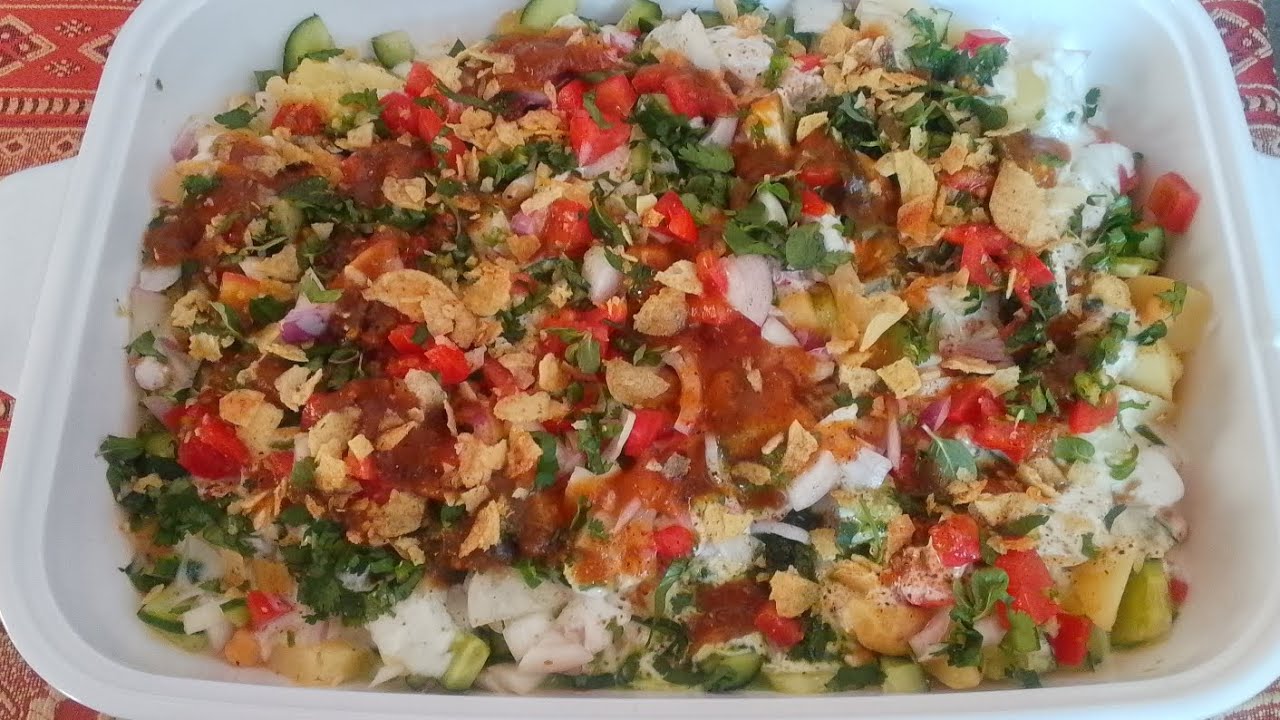 Chana chaat recipe by Swaad-e-Hina 