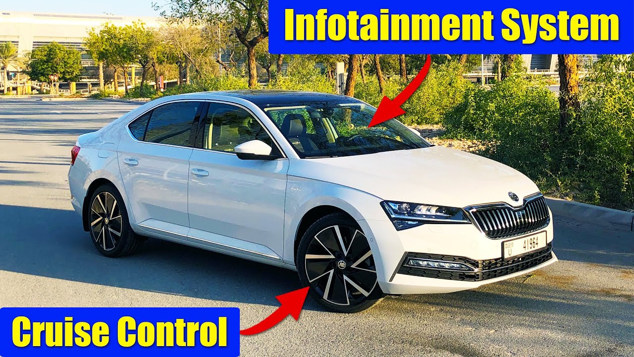 Skoda Superb 2021 года | Как пользоваться круиз-контролем и информационно-развлекательной системой