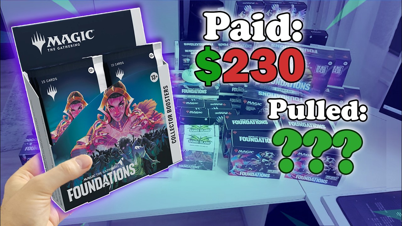 Let's Pull At Least $230! | Foundations Collector Booster Box Opening. #foundations