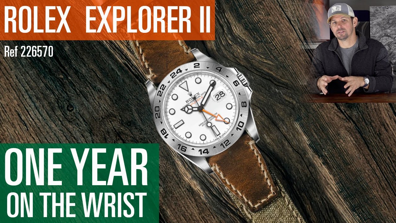 Rolex Explorer II — один год на запястье