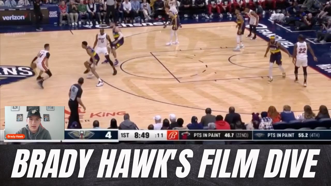 Brady Hawk's Film dive on the Heat's offensive game plan against the Pelicans