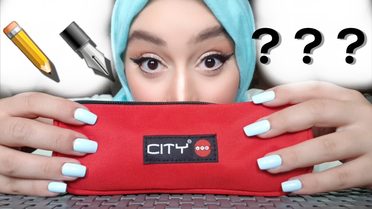 ايه اللي موجود في مقلمتي !!/what is inside my pencil case ?
