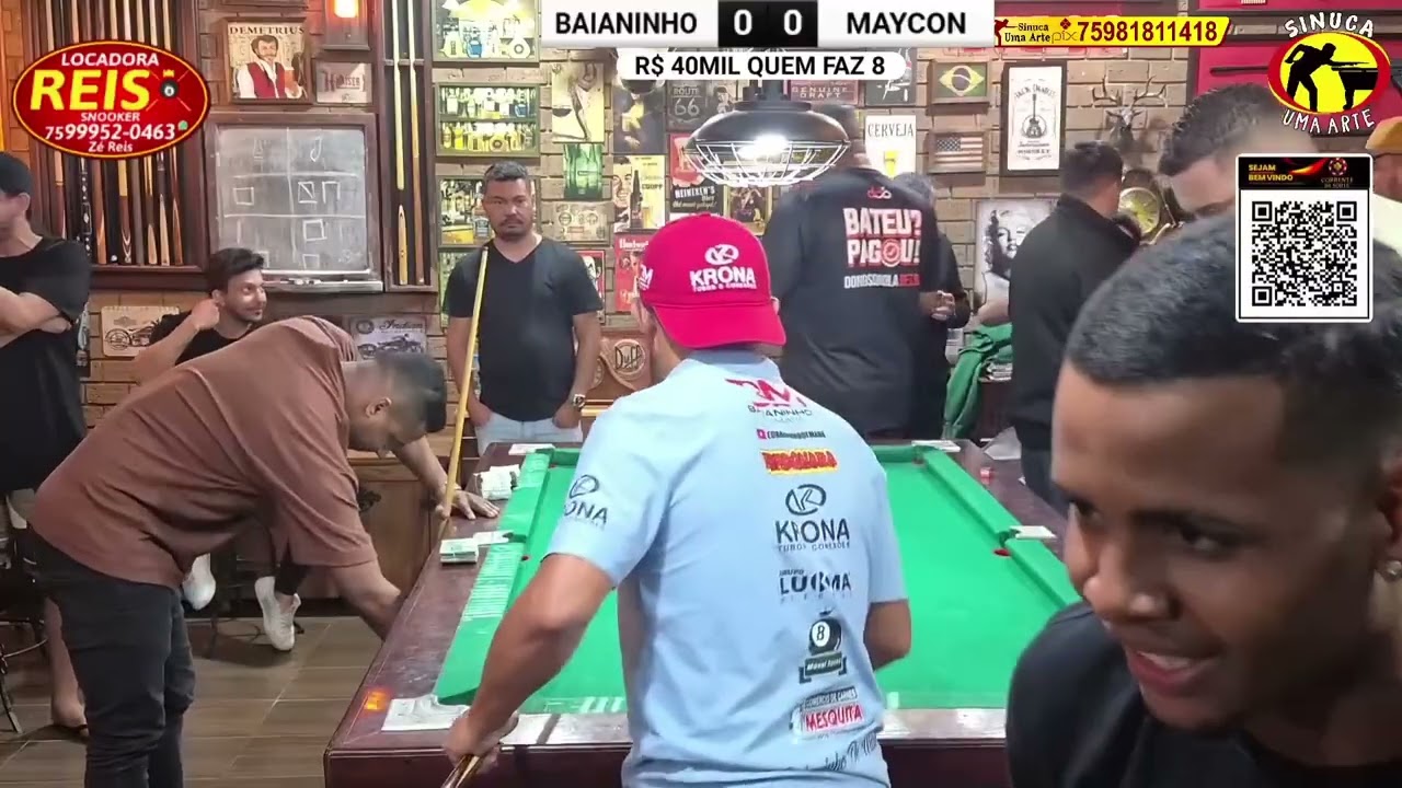 R$40MIL…Baianinho Vs Maycon