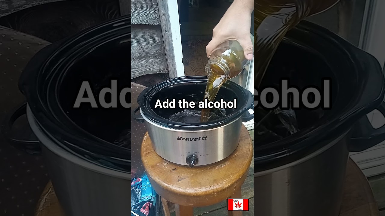 Making RSO With a Slow Cooker
