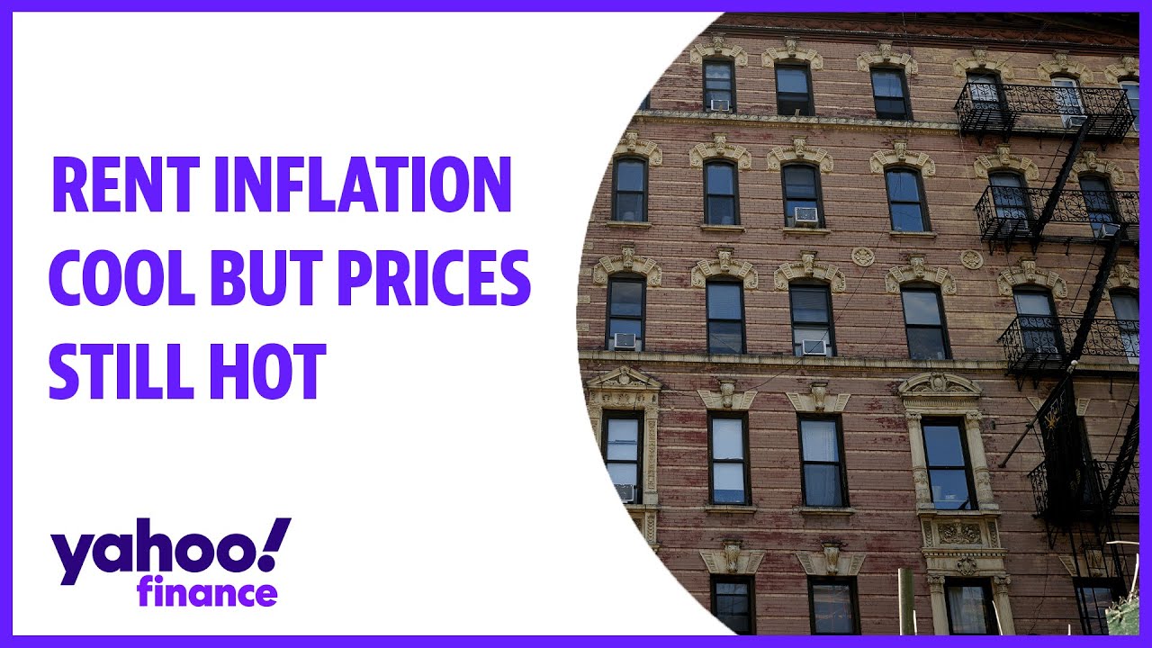 Rent inflation is cooling  but prices are still high