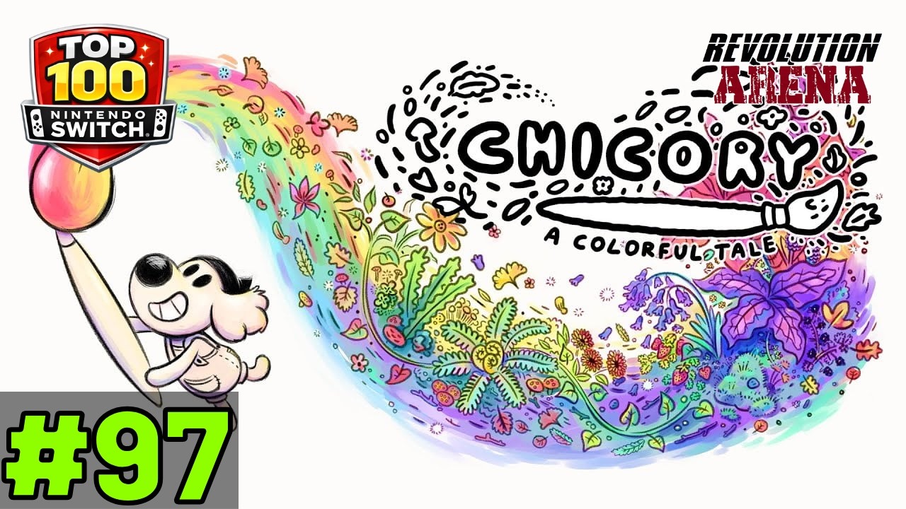 #97 – Chicory: A Colorful Tale | TOP 100 – Melhores jogos do Nintendo Switch [EM PORTUGUÊS]