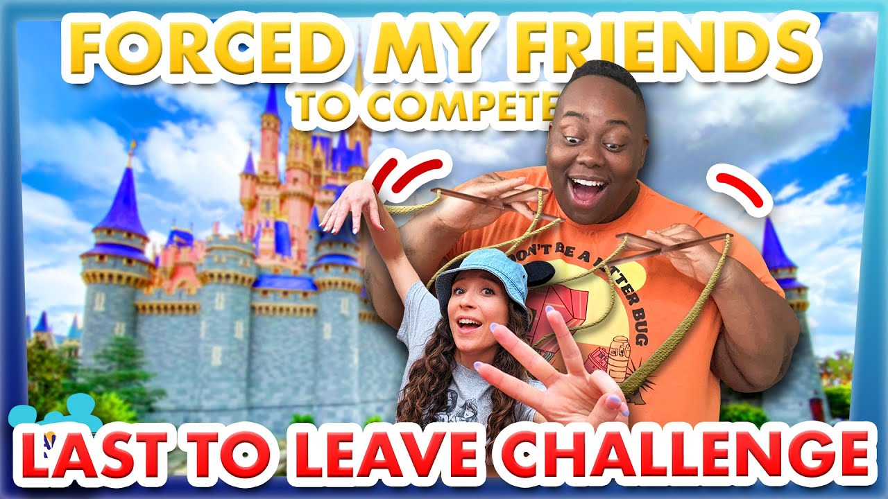 I Forced EVERYONE to Compete in Disney World -- Last to Leave Edition -- Gamemaster Challenge 21