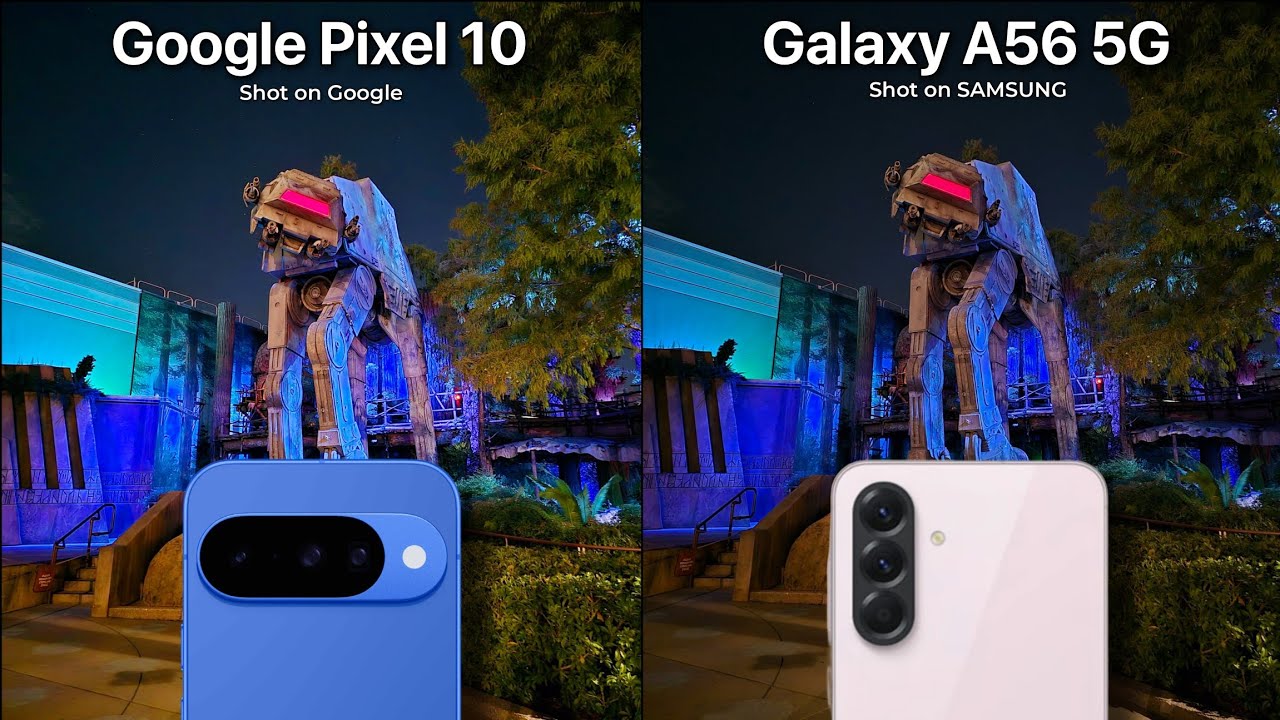 Google Pixel 10 vs Samsung Galaxy A56 | Camera Test Comparison