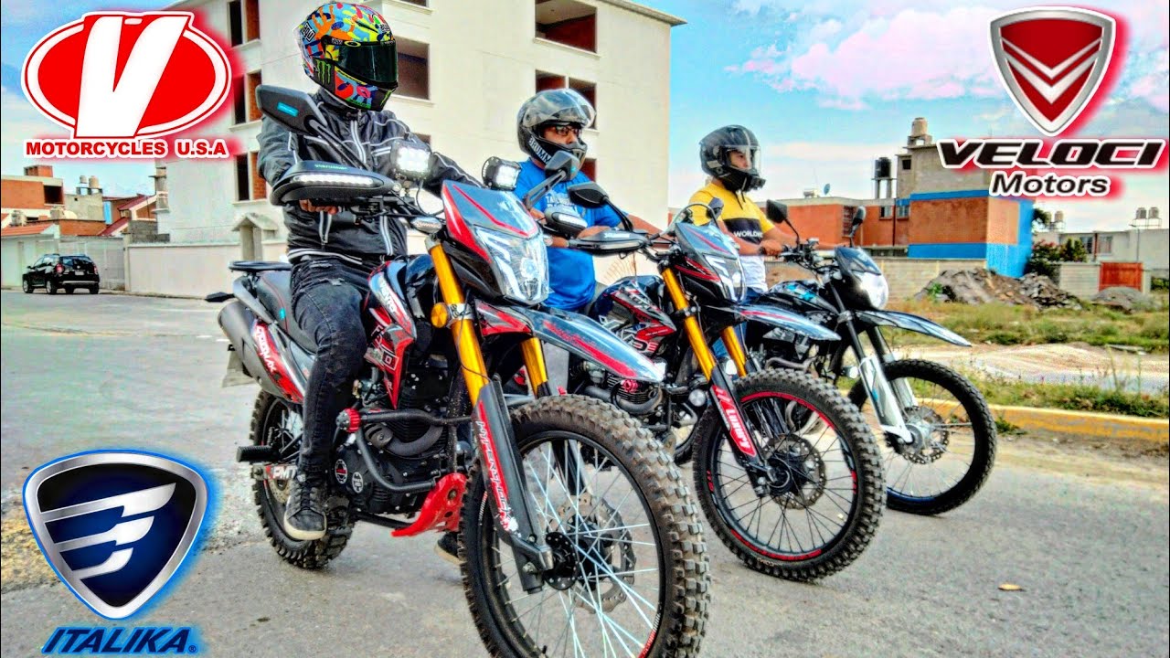 Veloci Xeverus Pro XR 300 vs Vento Cross Max 250 Pro vs Italika DM250X|¡Llegó la Hora!🤯