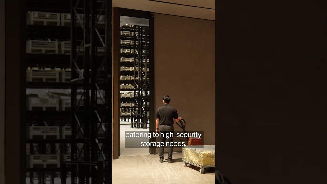 Inside One of the World’s Biggest Gold Vaults 