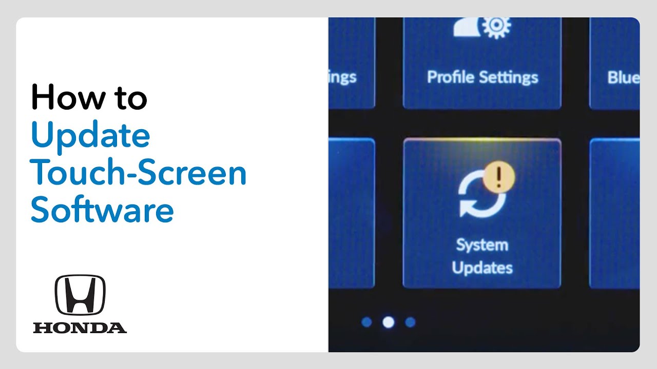 How to Update Touch-Screen Software Wirelessly