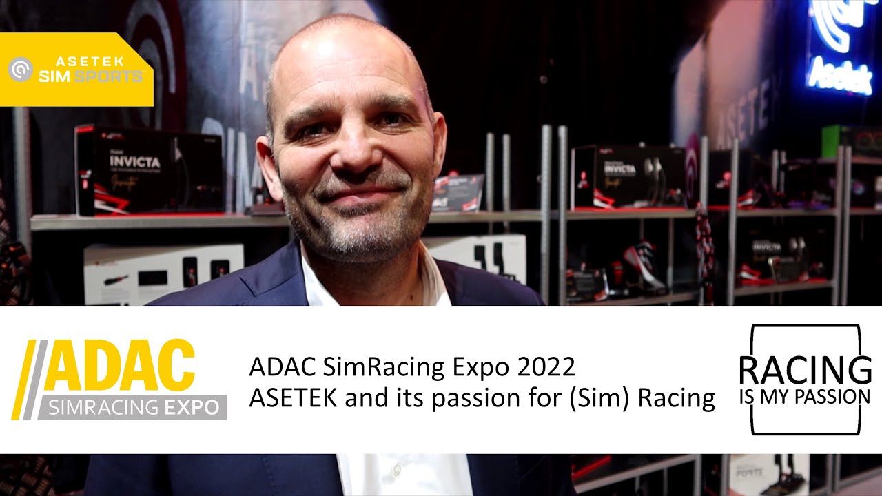 ADAC SimRacing Expo 2022 - ASETEK - The passion for (Sim) Racing