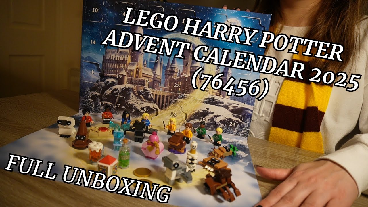 LEGO 2025 Harry Potter Advent Calendar Journey | 76456 (Final Video) #LEGOHarryPotter #LEGOUnboxing