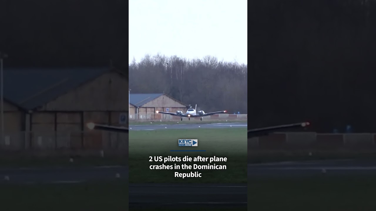 2 US pilots die after plane crashes in the Dominican Republic.