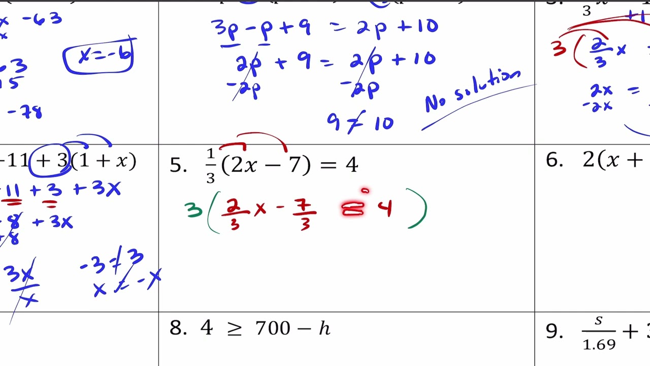 Algebra 2 Seniors - TSI Prep Notes: Quantitative Reasoning II + Algebraic Reasoning Part V
