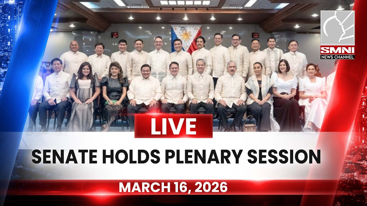 LIVE: Senate holds Plenary Session | March 16, 2026