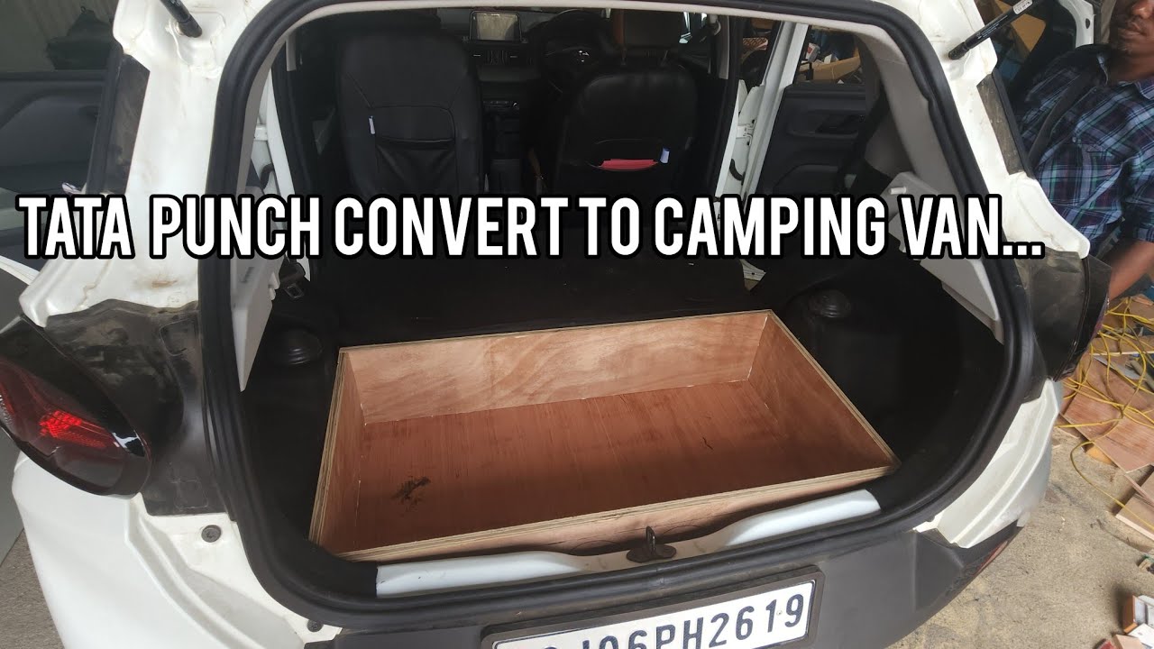 Tata punch convert to camping van || Modification By Navkar Motors || Full video coming soon.