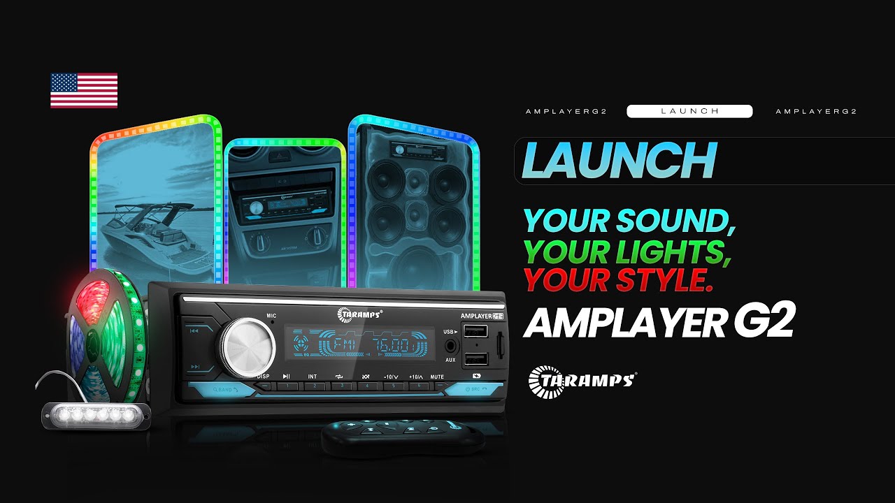Taramps Player 400 Watts RMS Total – Model AMPLAYER G2