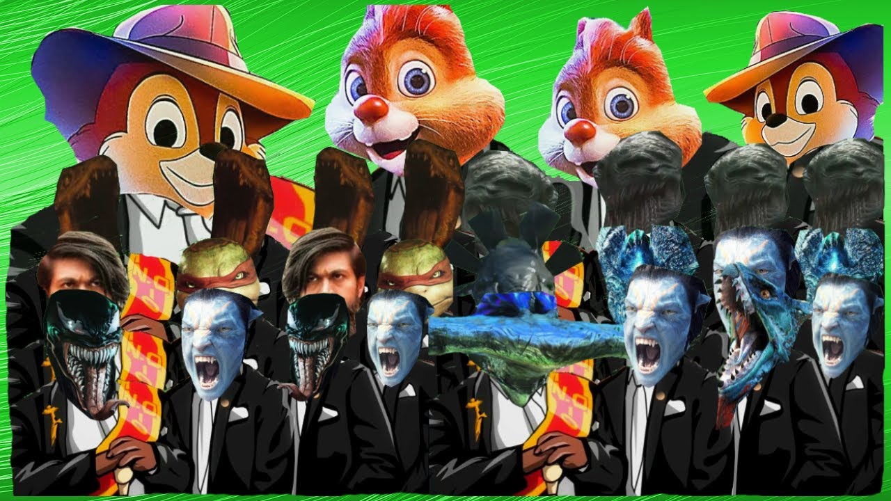 MEGAMIX & Part 30 &  & CHIP AND DALE & AVATAR & RRR & SPIDER-MAN & VENOM - Coffin Dance (Cover)