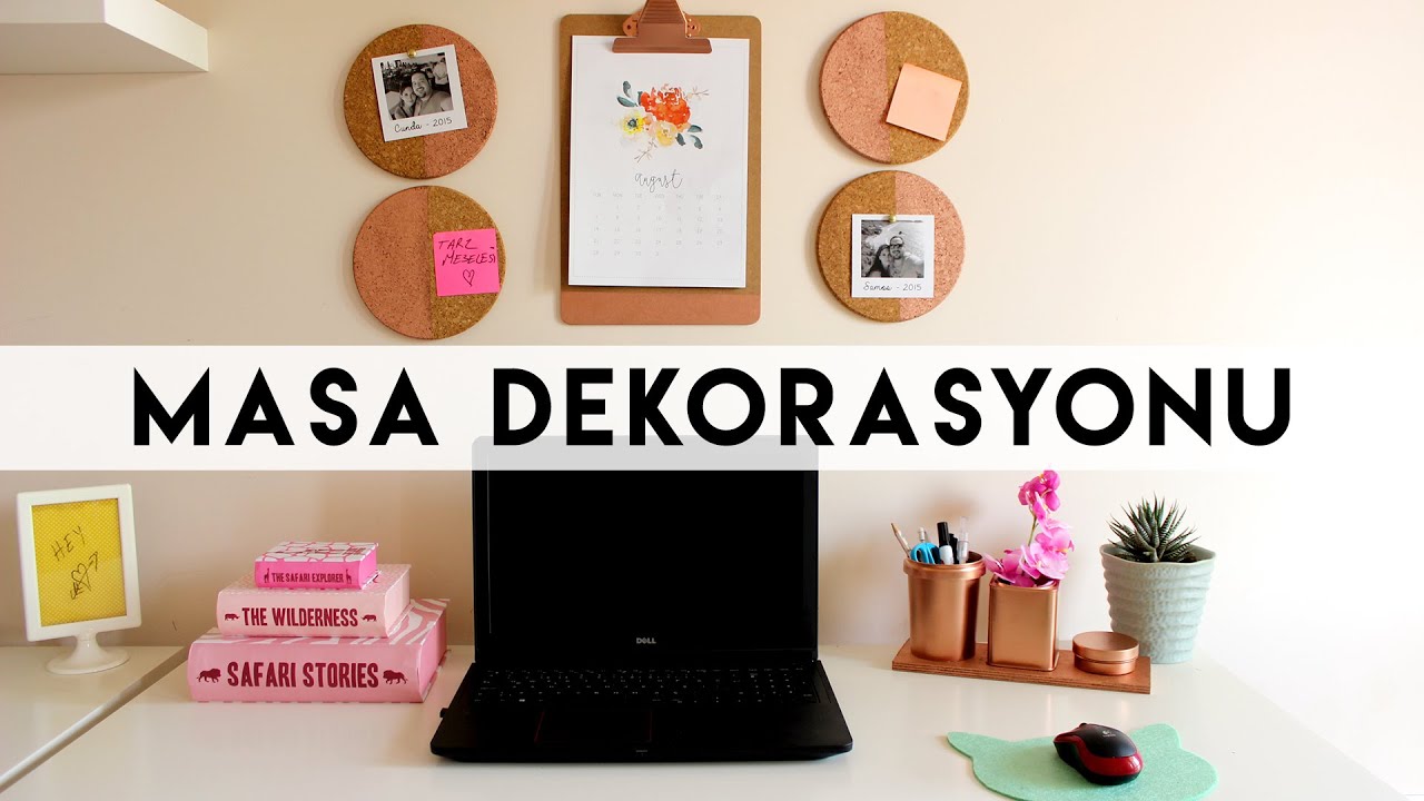 Masa Dekorasyonu ve Düzenleme İçin Kendin Yap Projeler | Okula Dönüş | DIY