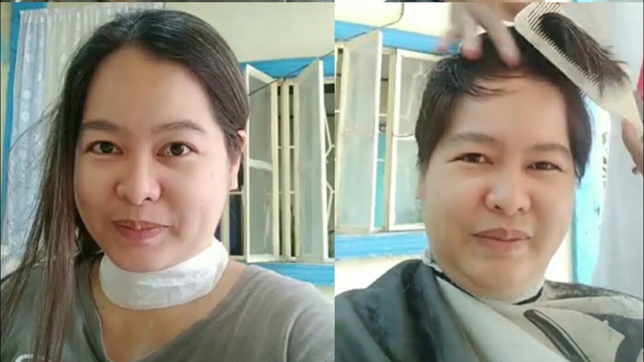 ✓ CUKUR HABIS RAMBUT ISTRI - SHAVE MY WIFE LONG TO PIXIE PART 2