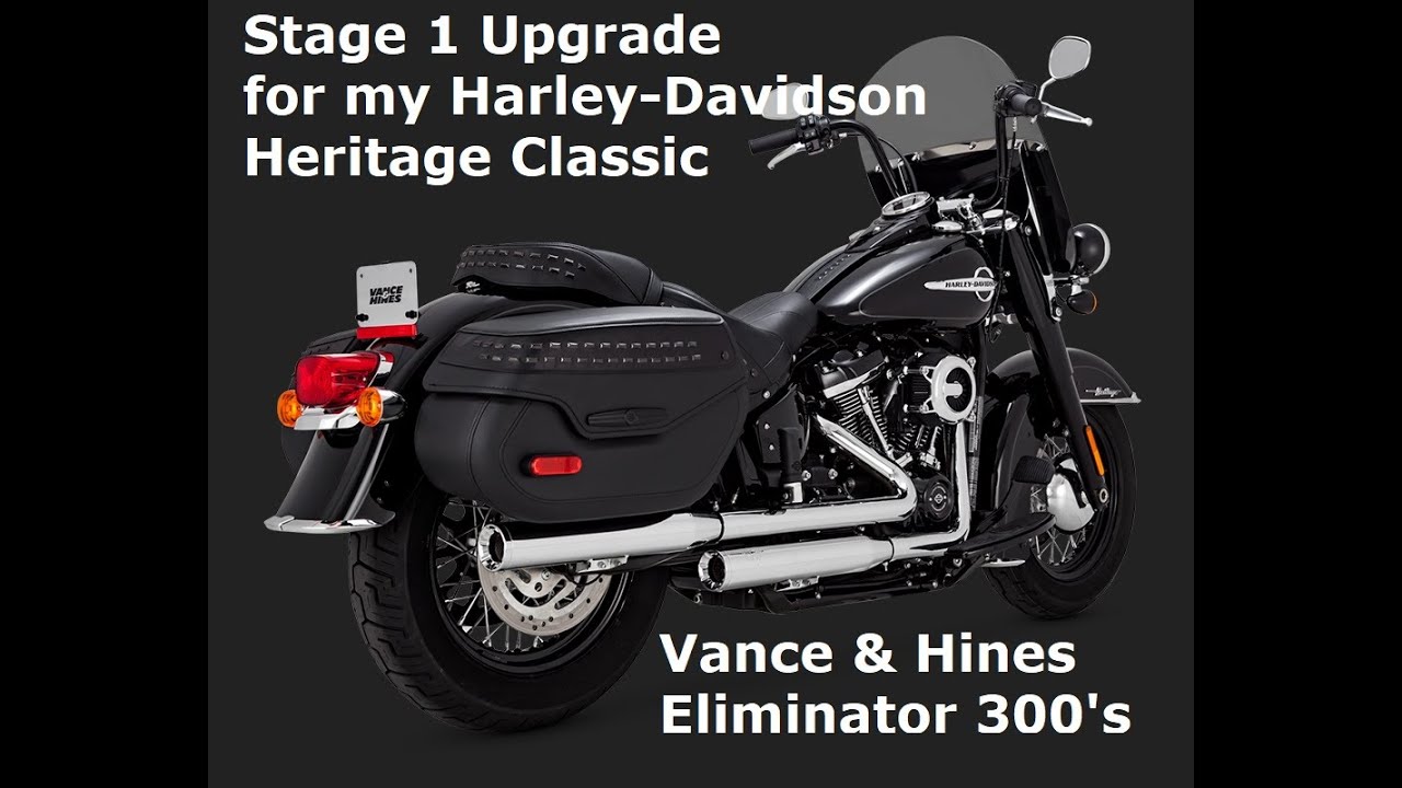 Vance & Hines Eliminator 300 Review | Heritage Classic Exhaust Upgrade