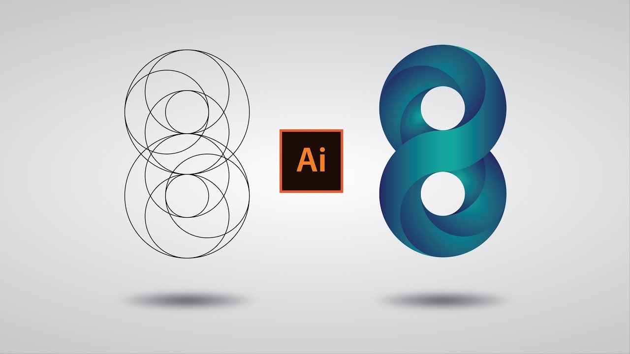 Illustrator cc Tutorial: Swirling Infinite Logo Design in Illustrator