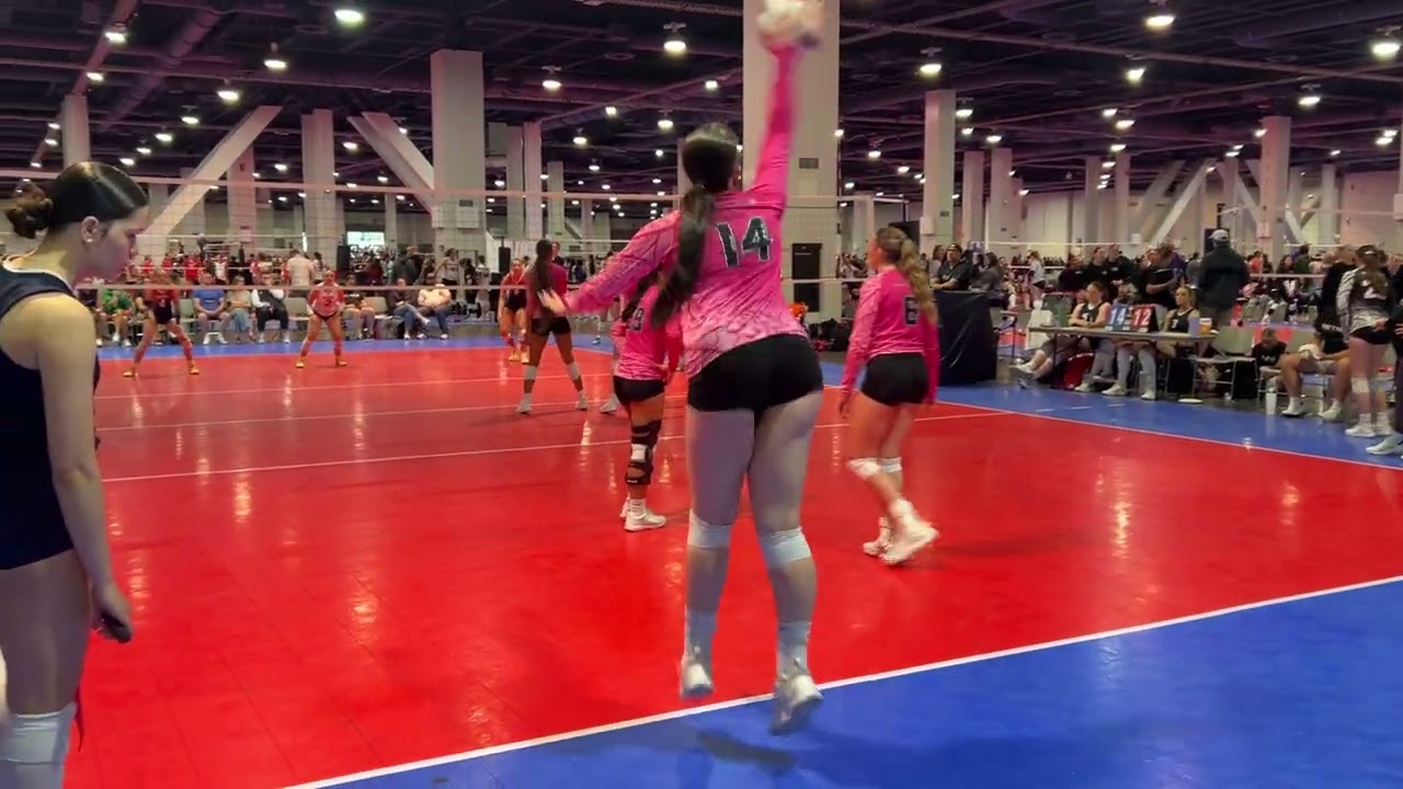 Dalilah Carvajal #29 (c/o 2026)(setter) Dig This! 18s Black vs ID Crush (Set 1) 3-14-2026 SCVA RRV