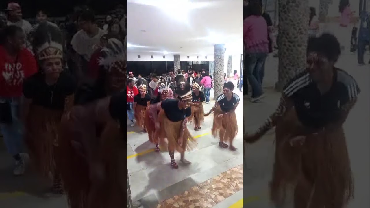 Acara hiburan “Tarian Adat Papua” hari Kasih Sayang,14 Feb 2026- Pelajar SMA Amor Semerang.