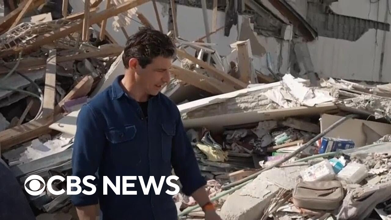 Inside look at damage in Israel after Iranian retaliatory strikes