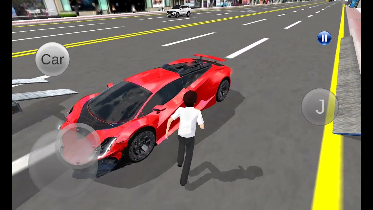 (Police investigat) car crash in Driving class 
