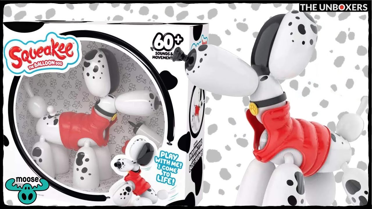 Squeakee the Balloon Dog Spotty the Dalmatian Edition