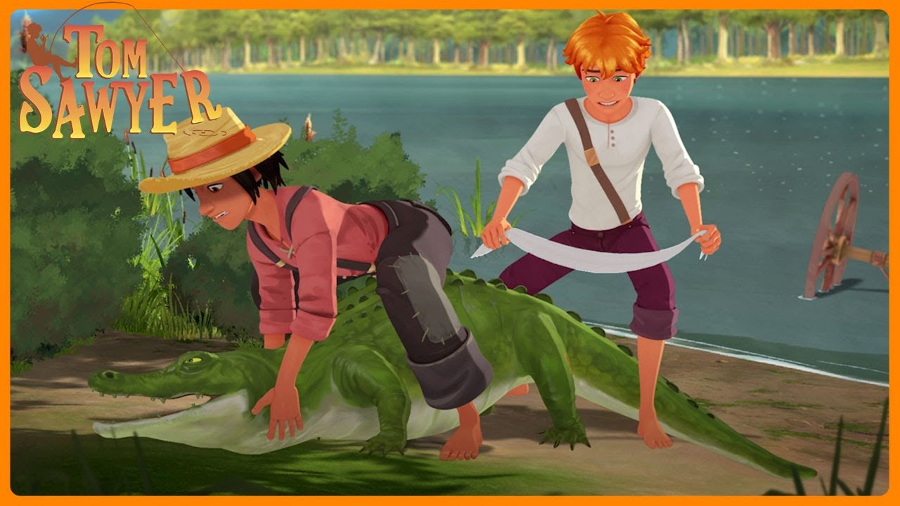 Tom et Huck soignent un Aligator | ÉPISODE ENTIER | Les aventures de Tom Sawyer