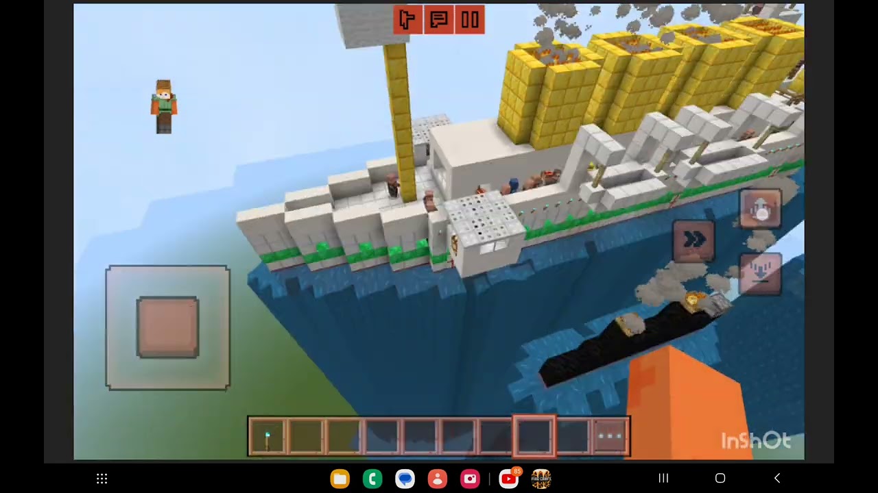 Minecraft Britannic Strikes The Mine