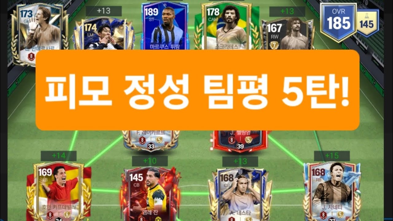 피모 정성 팀평 5탄!