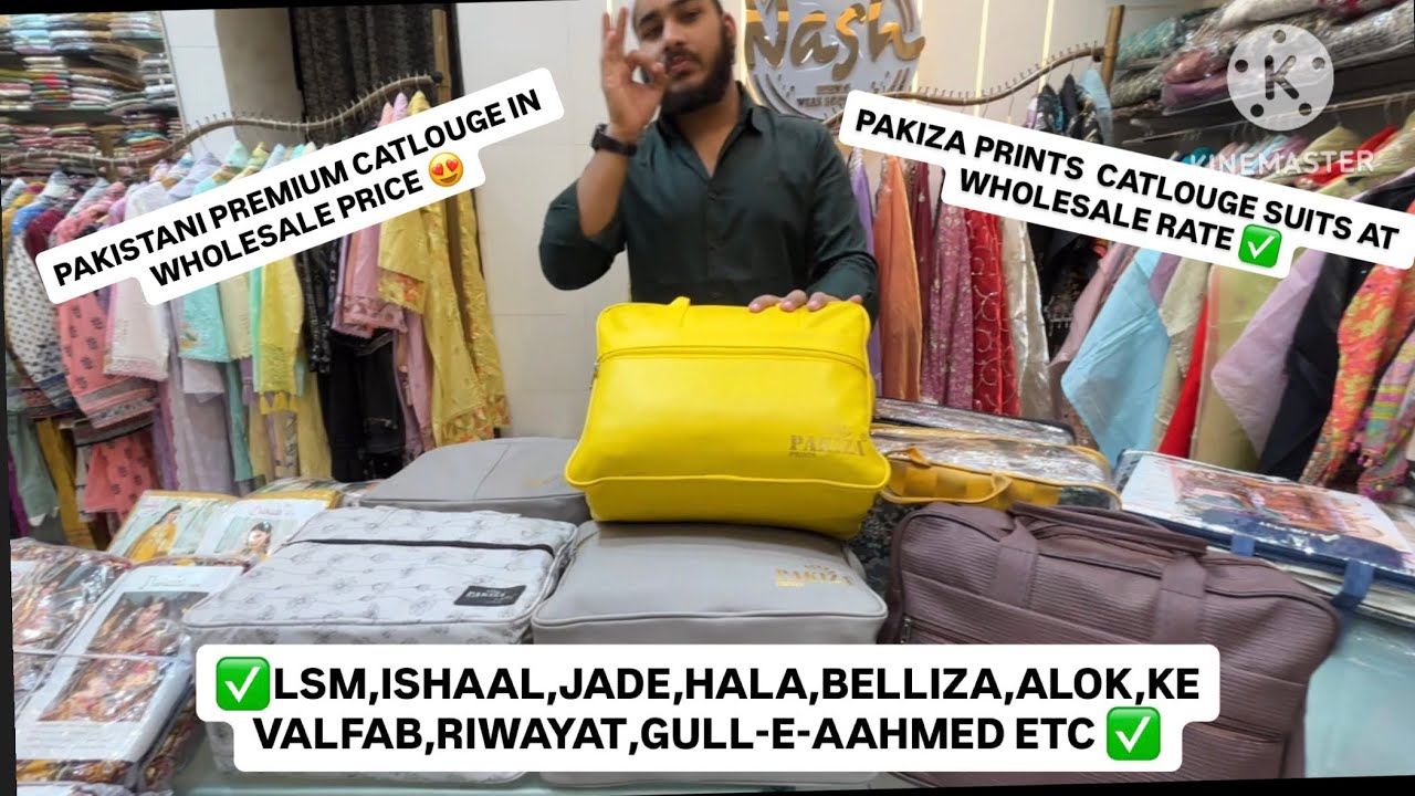 PAKISTANI PAKIZA PRINTS CATLOUGE SUITS IN WHOLESALE PRICE ✅😍