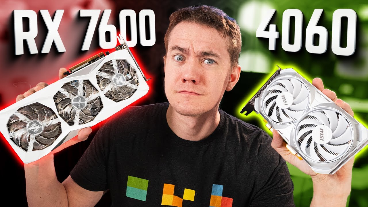 Неужели 4060 настолько плох? — RX 7600 против RTX 4060