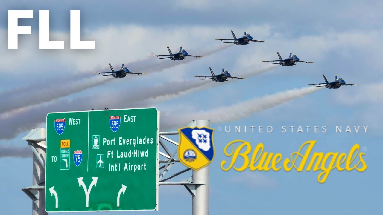 Blue Angels take off at FLL 10L